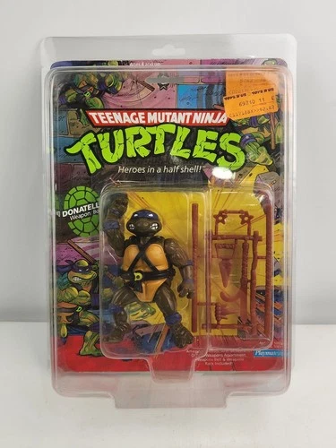 Vtg Teenage Mutant Ninja Turtles Donatello Action Figure Playmates Toys 1988