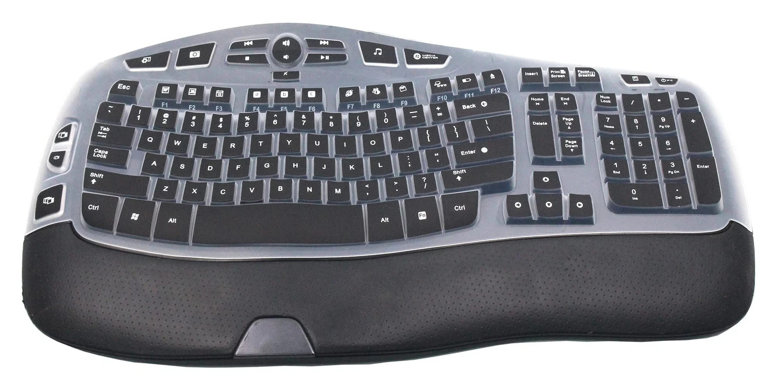 Keyboard Cover for Logitech K350 Wireless Wave Keyboard, Log
