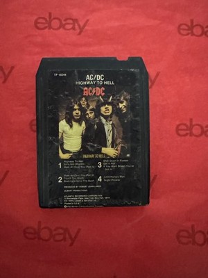 AC/DC   Highway To Hell TP 19244, 8-Track Cartridge, US, 1979 Untested