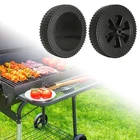 2 Pieces BBQ Grill Wheels Universal Wheel Easy to Install Wheelbarrow 17cm for