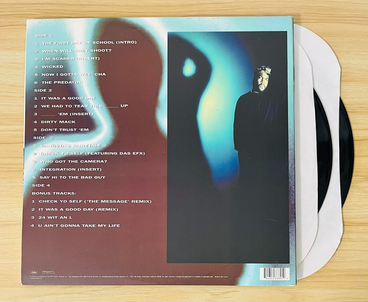 Ice Cube / The Predator 2003 US 2LP Reissue Vinyl Priority Records