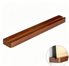 Wooden Vinyl LP Record Wall Mount Display Rack for Album Wall Decor