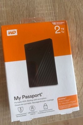 Western Digital WD My Passport 2TB 2,5 Zoll Externe Festplatte USB 3.0