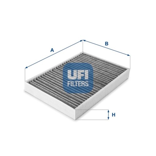 Filtre à Air Habitacle UFI 53.158.00 - Pour BMW Série 3, X3, X5, X6 - Protection Pollen/Poussière/Odeurs