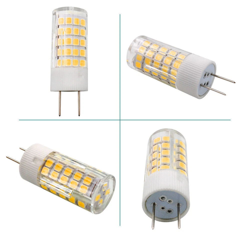 5pcs G8 Bi-Pin LED Light Bulb 64-2835 SMD AC/DC 12V Lamp 5W Ceramics Lights - Image 4 of 4