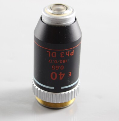Nikon E 40x 0.65 Ph3 DL Microscope Objective Phase Contrast | eBay