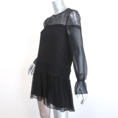 knee length dresses for ladies Ramy Brook Women's Annabelle Embellished Mini Dress - Silver - Size 10