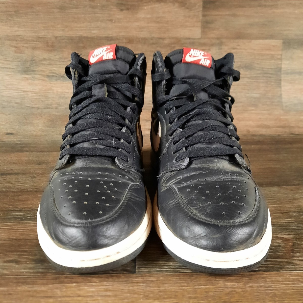 Nike Air Jordan 1 High Yin Yang Black White Mens Size 10.5