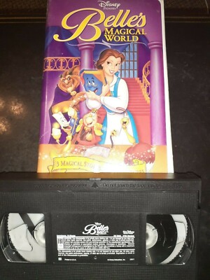 Beauty And The Beast Belles Magical World Vhs 1998 Buy 2 Get 1 Free Ebay