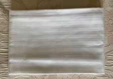 Weaves 100 cotton 2 Pack white stripe pillow case cover King Size 40  x20  