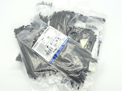 BLACK NYLON CABLE TIES MM. 4,8 X 200 PCS. 100 - Foto 3