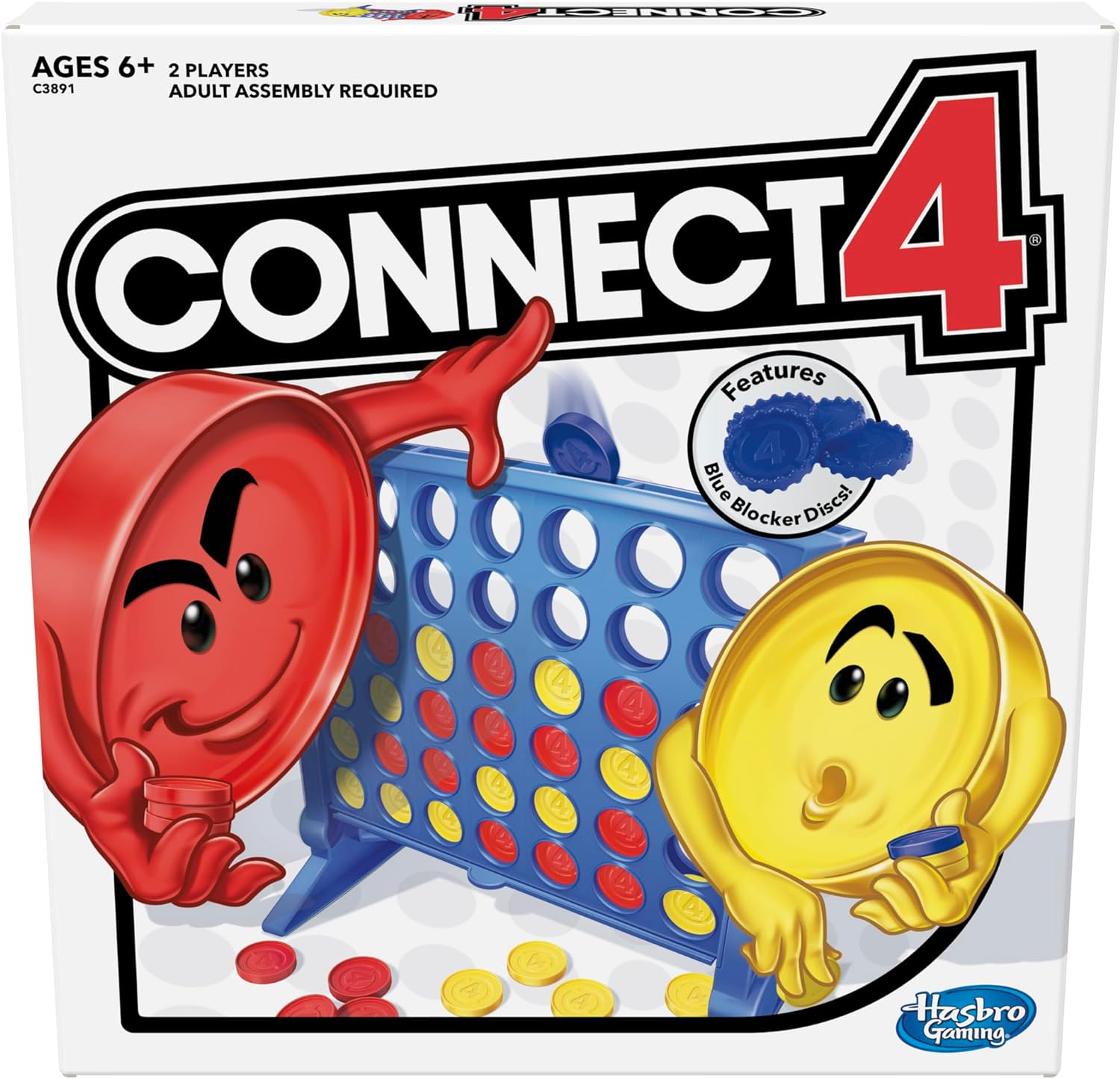 Connect 4 Strategy Board Game for Kids | 2 Players | Easter Gifts for Boys & Gir
