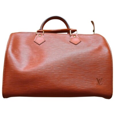LOUIS VUITTON Vintage 1995, Tasche Speedy 30 Leder Epi Camel