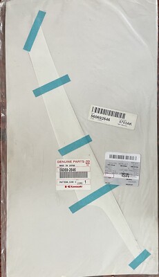 しーる Kawasaki ZX-6R ZX636 13-14 OEM SIDE COWLING DECAL RH 56069-2646