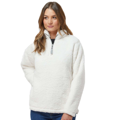 America Women's Epic Sherpa Quarter-Zip Pullover XL (2