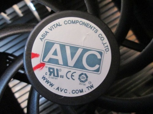 AVC For 41R6290 IBM LENOVO Heatsink and Fan, 3 Pin - Picture 5 of 8