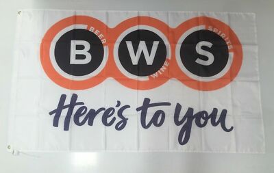 BWS Banner Flag - Beer Wine Spirits Pub Bar Mancave Alcohol Drink ...