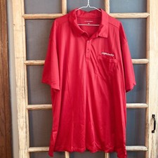 Port Authority Men's Red 4XL Polo, "Priority" Logo           1