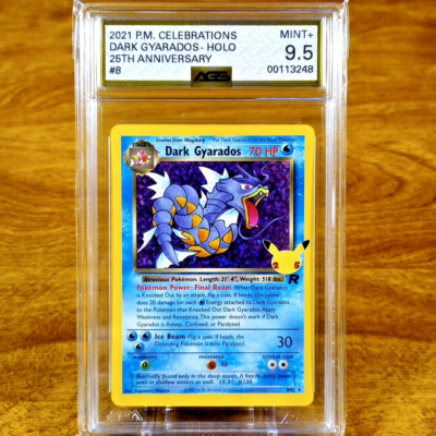 Pokemon Celebrations Classic Collection Dark Gyarados 8/82 AGS