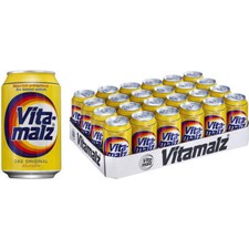 24 Dosen a 0,33L Vitamalz Malzbier inc. 6,00 € EINWEG Pfand