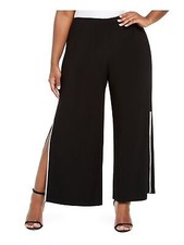 MSK Womens Black Knit Rhinestone Dressy 