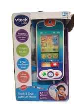 VTech Touch and Chat Light-Up Phone - NEW - minor damage to box