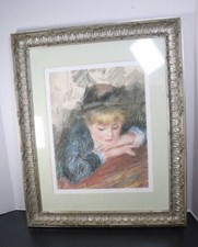 Pierre-Auguste Renoir  Le Loge  Giclee Art w/COA Frame 24X20X2