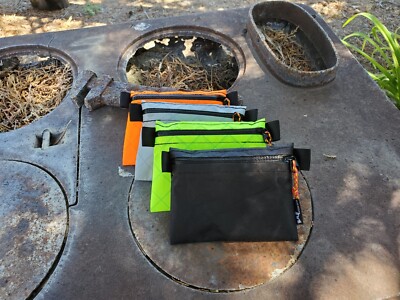 Ultralight Minimalist Hiking Trail Zip Wallet Pouch, Challenge