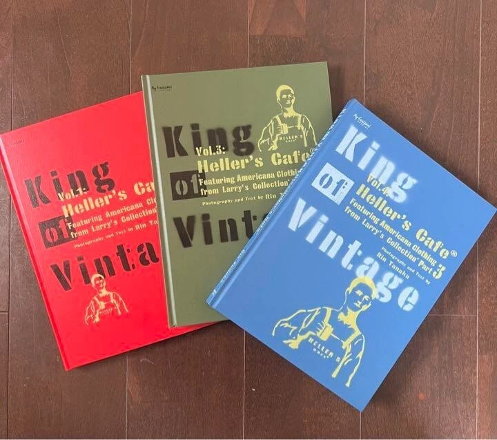 KING OF VINTAGE Vol.1 Vol. 2 Vol.3 Book Heller's Cafe Rin