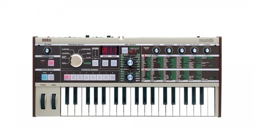 4959112024779 Korg microKORG MK1 - analoger Synthesizer mit Vocoder, grau KORG - Bild 1 von 3