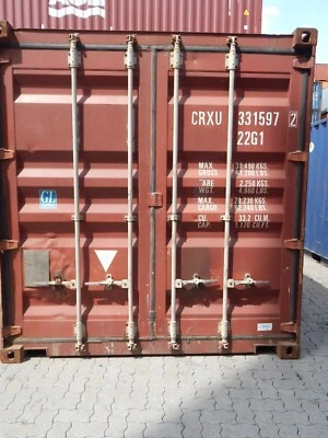 20' Box Container, SEECONTAINER mit CSC! Günstig!Düsseldorf - Bild 1 von 4