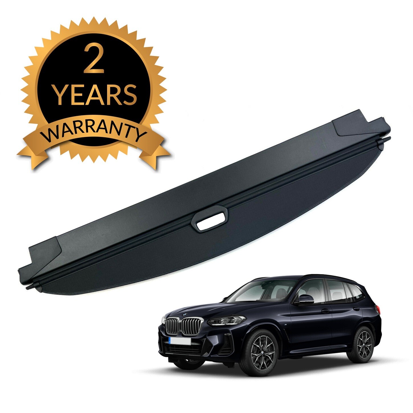 BMW X3 (2017+) PARCEL SHELF BOOT LOAD LUGGAGE COVER BLIND TRIM BLACK