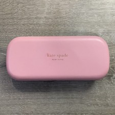 Kate Spade New York Sunglasses Glasses Case Pink And Green So Happy To See You
