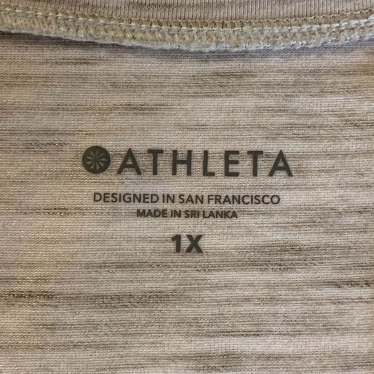 athleta essence twist front space dye yoga tank-top