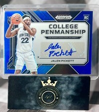 Jalen Pickett 2023 Prizm Draft Picks College Penmanship Rookie Auto /125 #CP-JPK