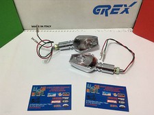 CHROME ARROW PAIR ARROWS DIRECTION INDICATOR CAFE UNIVERSAL RACE TUNING