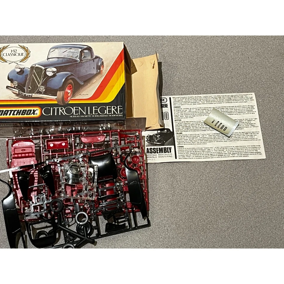 Vintage Matchbox Citroen Legere 1-32 Classique Model Kit PK-310 - Image 2 of 4