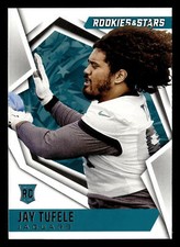Jay Tufele 2021 Panini Rookies & Stars #177 Jacksonville Jaguars ROOKIE