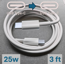 USA! Fast Charging 3ft USB-C - USB-C Charging...
