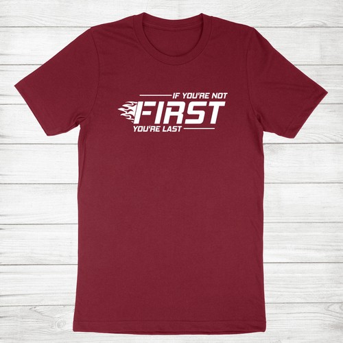 Camisa de día de carrera If You Ain't First You're Last Shirt Race Life Tee Race Car Lover - Imagen 19 de 21