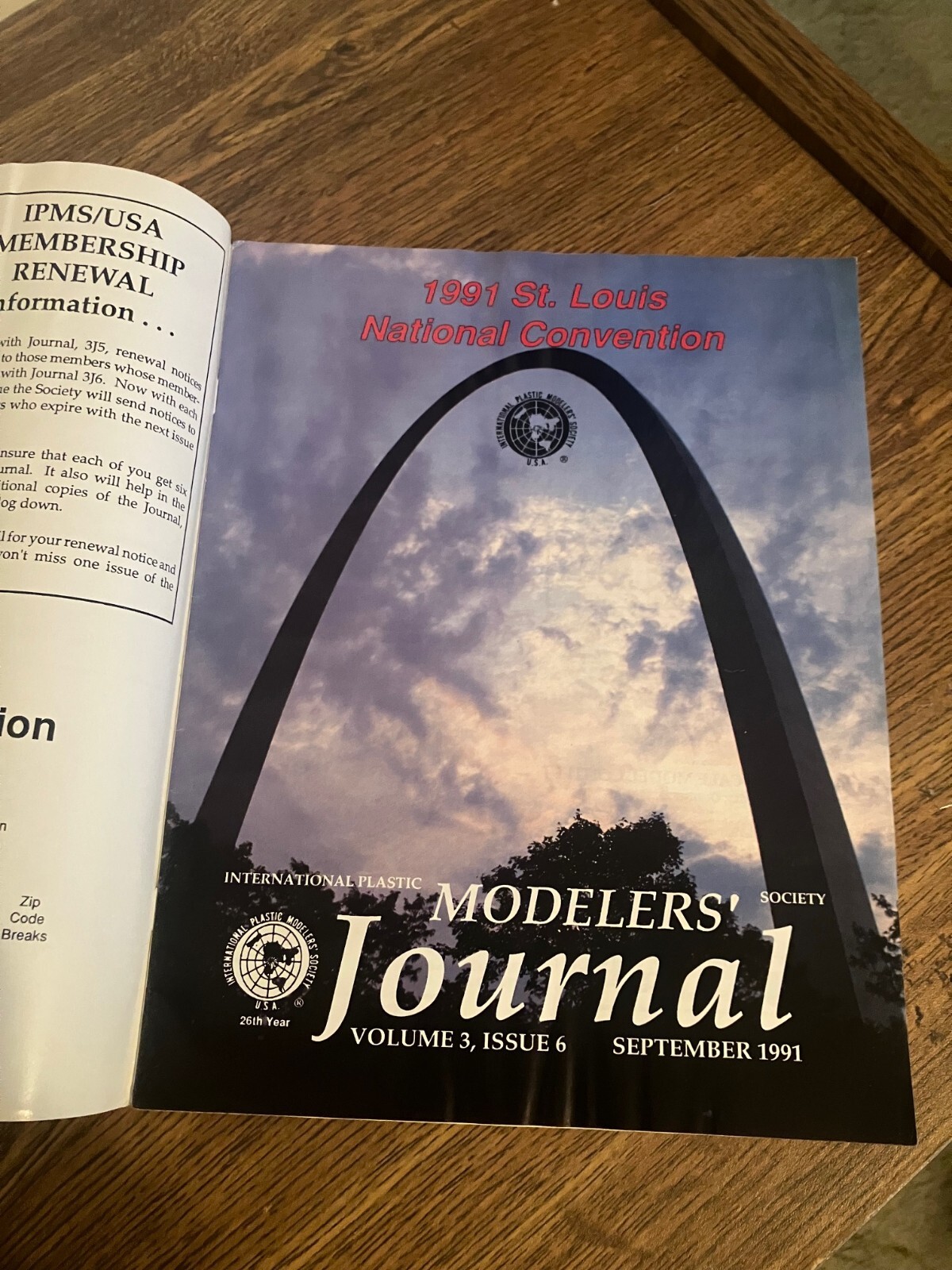 *Vintage Back Issue of IPMS Magazine - Modelers' Journal - September 1991
