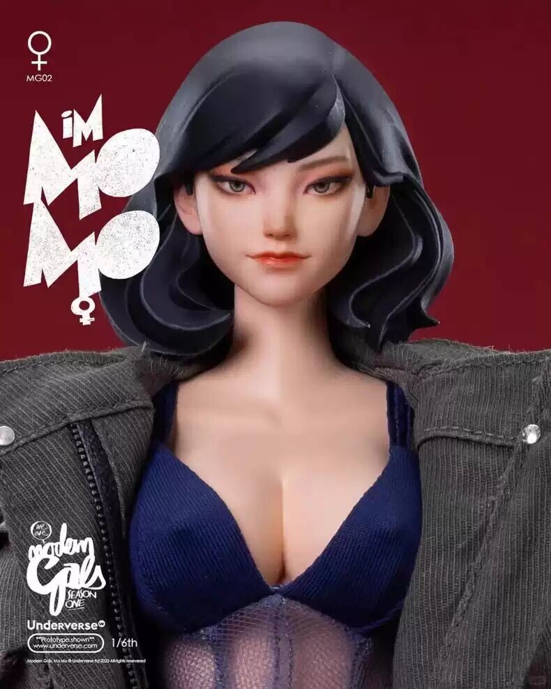 In Stock Underverse Modern Gals Series Momo 1/6 Action Figures
