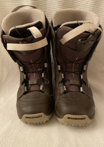 Botas Mujer Snowboard Salomon Kamooks thermicfit 25.0, 7.5 EE. UU. | eBay