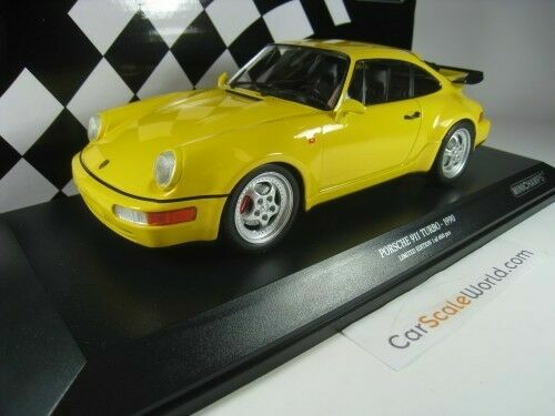 Porsche 911 930 RWB Rauh-Welt Body-Kit Yajù black / orange 1:18 GT413