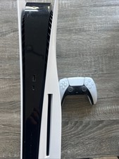 Sony PlayStation PS5 Blu-ray Disc Edition Console with Controller White, 825GB