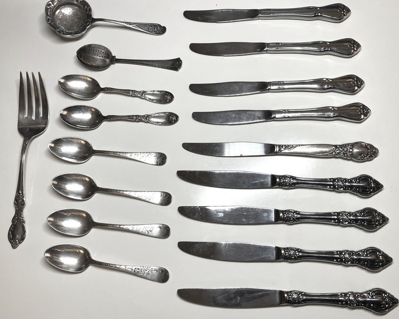 Vintage 18 Japan Northland /Oneida LTD Silverplate Flatware (Spoons Forks