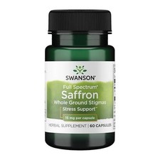Swanson Full Spectrum Saffron Whole Ground Stigmas -Herbal Supplement Promoting