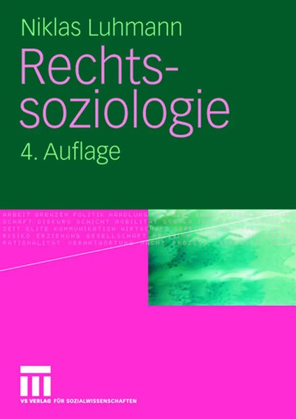 Rechtssoziologie | Niklas Luhmann | Taschenbuch | Einband - Flex.(Paperback)-image