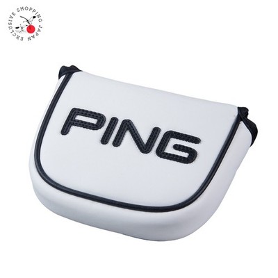 Ping Golf Color Code Mallet Putter Cover Fits Center Shaft 2025 Japan White New