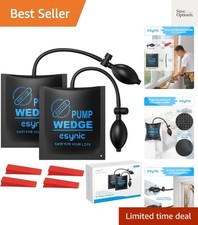 2-Pack Heavy-Duty Air Wedge Bags for 300LB Lifting - Precision Tool Set